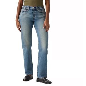 Levi's 501 Curve High-Rise Straight Leg Jeans
